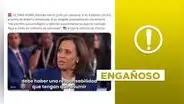 Kamala Harris no pidió censurar X en EE.UU. en esta entrevista si es elegida presidenta