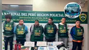 Capturan a ‘Los Malandros de los paraderos’, extorsionadores que estarían detrás de ataques a buses ‘El Chino’