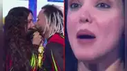 Zumba intenta besar a Rosángela Espinoza en 'Esto es guerra' EN VIVO y la 'chica selfie' se descontrola: "Lo sabía"