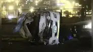 Accidente en Chorrillos: delincuente roba miniván escolar y pierde la vida en persecución