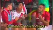 Revelan que Callens 'explotó' en la banca de la selección peruana tras ser sustituido: "No se hacen cambios"