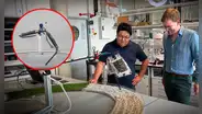 Investigadores crean la primera pierna robótica con 'músculos artificiales': puede saltar en terrenos difíciles