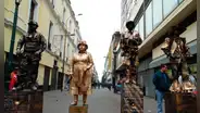 Artistas callejeros en riesgo: estatuas humanas podrían ser retiradas del Centro Histórico de Lima