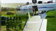 Un avión cae en un campo de golf a pocos minutos de salir del aeropuerto en EE. UU.: pasajeros se salvaron de milagro