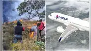 Avión de Latam no pudo aterrizar en el aeropuerto de Áncash por incendios forestales y regresó a Lima