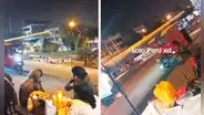 Mototaxi se vuelve viral al transportar dos poste de luz por la calles de Perú