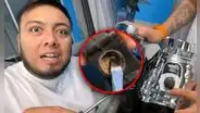Compra electrodoméstico en REMATE y queda sorprendido con lo que le entregan: viene con basura dentro