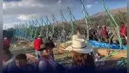 Fiesta patronal en Junín casi termina en tragedia: cae estrado con al menos 200 personas y deja 30 heridos