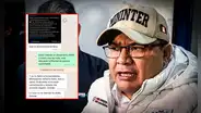Santivañez amenaza a periodista por carta que revela petición de "reunión privada" con Juan Burgos