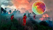 Incendios forestales sofocan a Perú: contaminación por humo alcanza niveles peligrosos en 3 ciudades