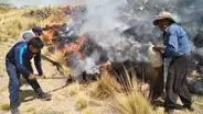 Gobierno entregará bonos a afectados por incendios forestales