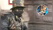 ‘Estatua Humana’ es desalojada por la Municipalidad de Lima y denuncia maltrato: 'Me arrancharon como a un delincuente'"
