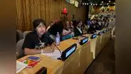 “Incendios están acabando con nuestros alimentos y la Amazonía”, dice escolar peruana ante la ONU