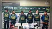 PNP capturó 5 bandas criminales que extorsionaban a empresas de transportes en varios distritos de Lima