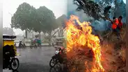 Lluvias intensas extinguen incendios forestales en San Martín: precipitaciones duraron al menos 2 horas