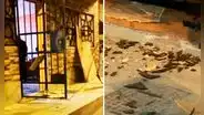 Explosión por presunto cobro de cupos destruye puerta de vivienda en SJL: se habrían equivocado de casa