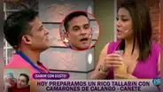 Karla Tarazona se cansa de Christian Domínguez y le exige EN VIVO que hable como hombre: “Por eso salimos en Magaly”