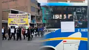 Paro de transportistas en Lima EN VIVO: anuncian clases virtuales por huelga este 26 de septiembre