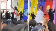 Docente es viral tras interpretar a Dina Boluarte y cantar el ‘Gato Ron Ron’: “Devoró”