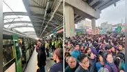 Línea 1 del Metro de Lima reporta demoras en medio del paro de transportistas contra extorsiones