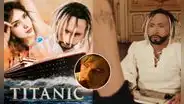 Zumba y Rosángela Espinoza recrean CANDENTE escena de 'Titanic' y usuarios los trolean: "Jack de Temu"