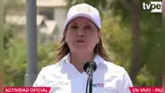 Dina Boluarte sobre delincuencia: “El que delinque es porque no tiene un ingreso, seguramente"
