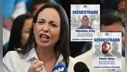 María Corina Machado denuncia que régimen de Maduro secuestró a 2 miembros de su equipo de seguridad