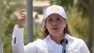 Dina Boluarte comete exabrupto en pleno discurso: "Estamos trabajando car*j*"