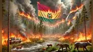 Bolivia afronta el "mayor desastre ambiental" por los incendios forestales: gobierno decreta desastre nacional