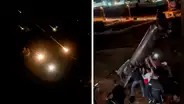 Las impactantes imágenes de los ataques con misiles de Irán a Israel tras la invasión del ejército israelí