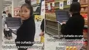 Mujer lleva su laptop a supermercado Metro para seguir trabajando y es viral en redes: “Ya nos exhibiste”