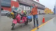 Un mexicano ha recorrido Perú y otros 15 países en su moto 'Adelita' por 6 años y medio: "Un kilómetro a la vez"
