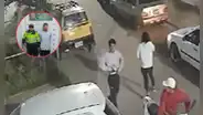 Estudiante causa pánico en colegio de Trujillo al romper lunas de auto y portar una pistola