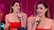 Milett Figueroa ROMPE EN LLANTO durante presentación del ‘Cantando’: “Perdón que me ponga así”