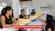 ¿Buscas prácticas? Sunarp abre convocatoria de trabajo para egresados con sueldos que superan los S/1,000