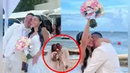 Gaby Zambrano y Johnny Lau se casaron en ROMÁNTICA ceremonia: mira las fotos de su boda en México