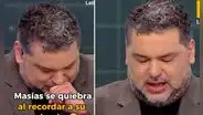 Javier Masías ROMPE EN LLANTO al leer carta que su tatarabuelo escribió durante Combate de Angamos: “Había perdido el ojo”