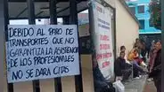 Paro de transportistas: pacientes madrugaron pero centro de salud canceló atención un día antes