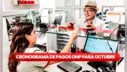 Cronograma de pagos de ONP en octubre 2024: Fechas para pensionistas del Decreto Ley 19990