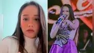 Kiara Lozano SE DEFIENDE tras críticas por su actitud en el escenario: “Fueron segundos de cansancio extremo”