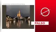 Foto de Walt Disney World inundado por huracán Milton no es real: fue creada con IA
