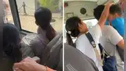 Pasajera enfurece por jóvenes que no cedieron asiento a padres con bebé y causa polémica