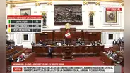 Congreso aprobó en primera votación proyectos de ley que sancionan a jueces y fiscales por liberar a detenidos en flagrancia delictiva