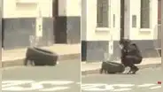 UDEX confunde carro de juguete con bomba en Lince: cercaron zona por falsa alarma