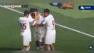 Yuriel Celi anotó golazo en el clásico de reservas y celebró con provocador festejo contra Alianza Lima