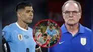 Hinchas uruguayos acusan a Suárez de 'armar la camita' a Bielsa tras derrota ante Perú: "Pudrió el vestuario"