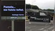 "Pamela... me fuiste infiel": ¿por qué se volvió viral y quién está detrás de los carteles que circulan en Lima?