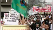 Paro de comerciantes de Mesa Redonda: protestan en rechazo de ley 31980 que restringe actividades a solo 4 rubros