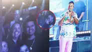 Romeo Santos SORPRENDE a Deyvis Orosco y Cassandra en pleno concierto en Lima con este mensaje: "¿Te acuerdas las normas?"