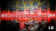 Se filtra audio de parlamentario durante Pleno del Congreso: "Te veo acaramelada"